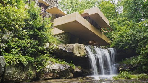 Designing Your Home For A Sloped Lot | Falling Water.jpg