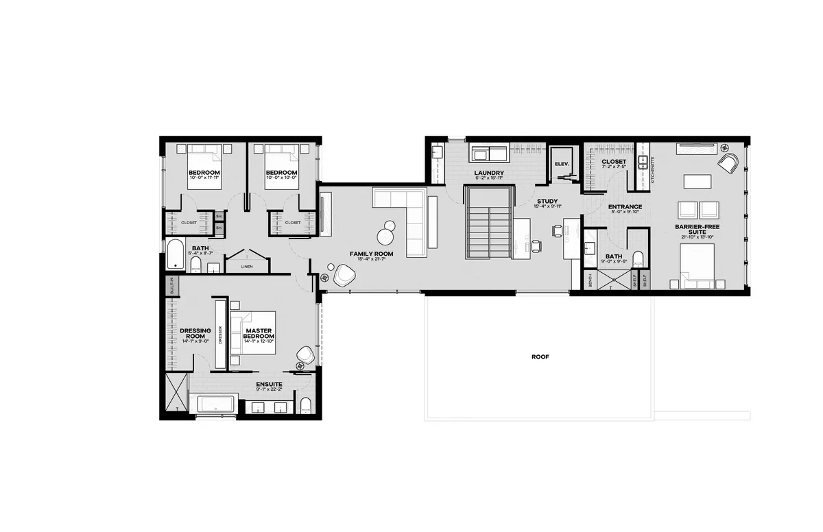 13 Primary Bedroom Floor Plans (Computer Layout Drawings)