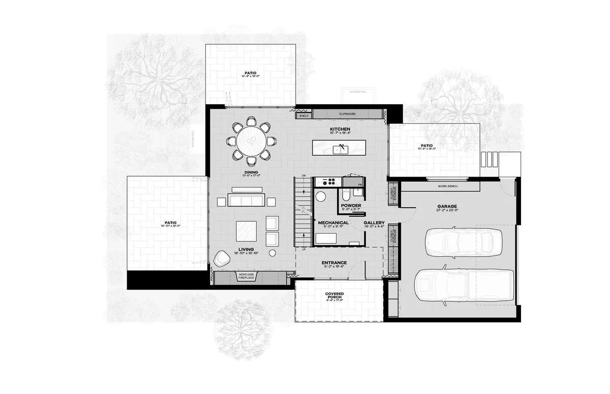 MMH - 19 - MAIN FLOOR PLAN (OPTION 1 w GARAGE).png