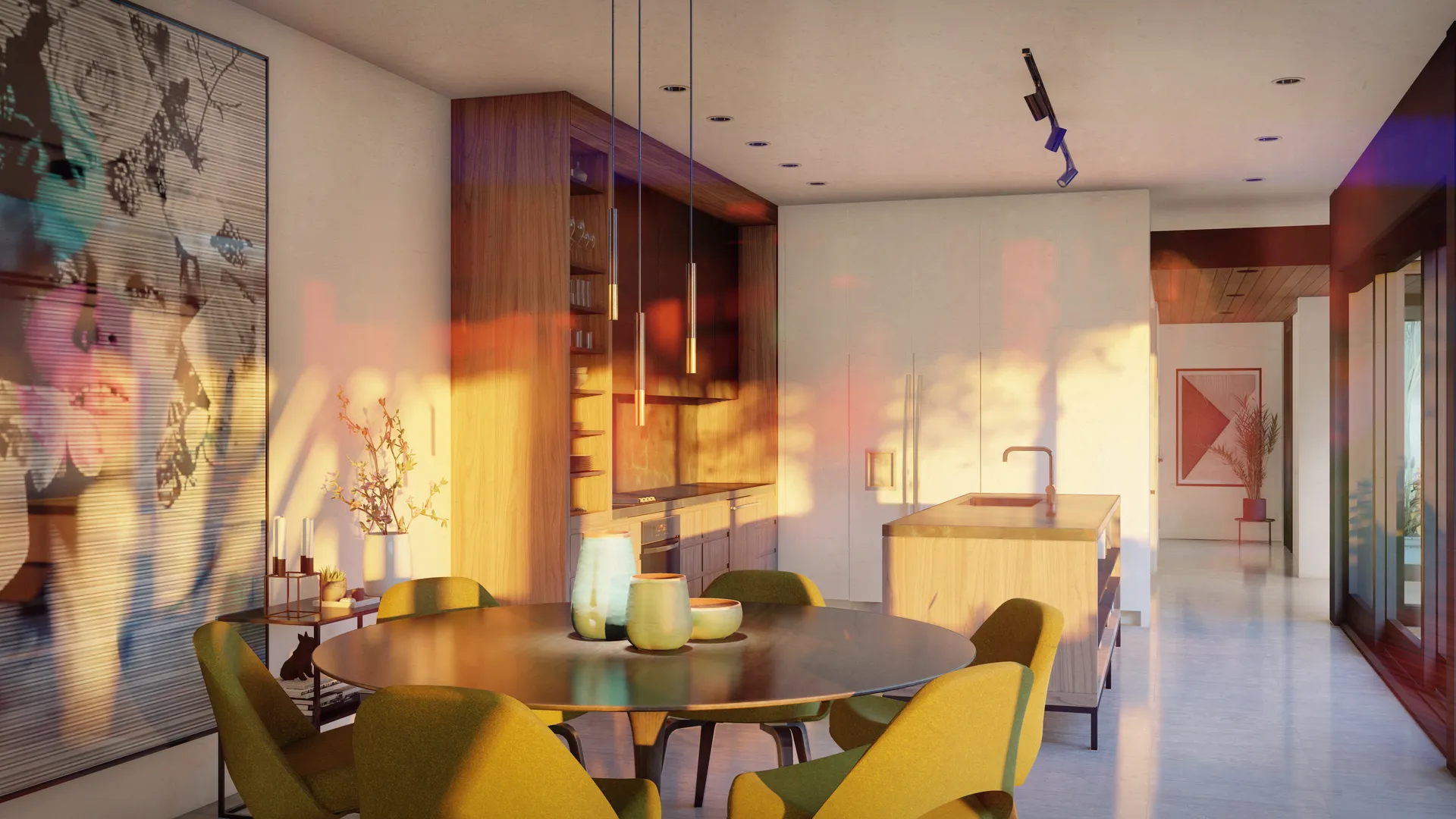 My Modern Home Plan No21-13-Dining