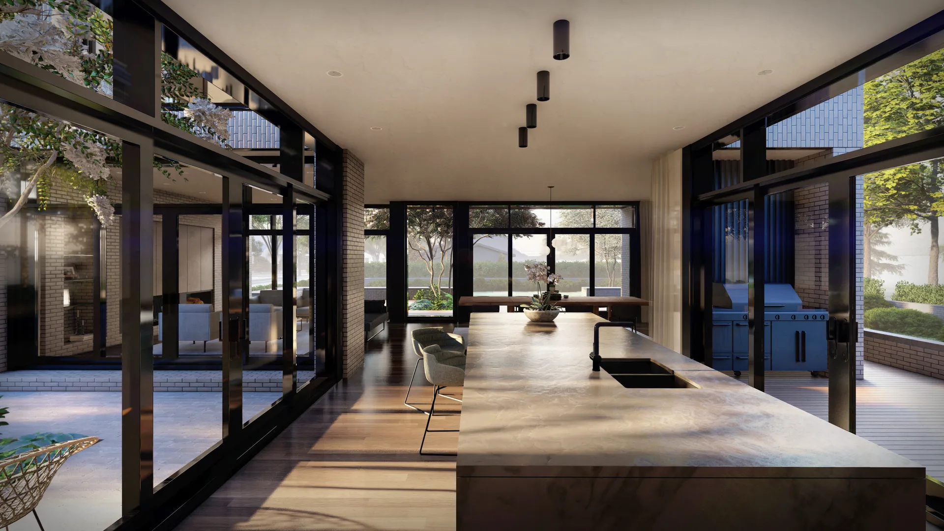 Why Modern Courtyard House Plans Are Popular My Modern Home Why Modern Courtyard House Plans Are Popular My Modern Home