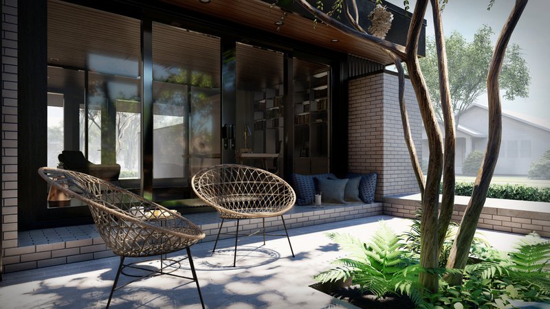 Courtyard Home Design | My Modern Home