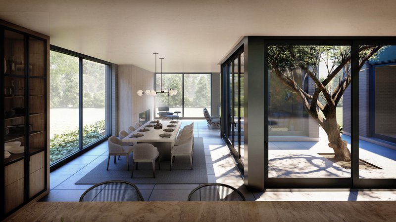 Modern Courtyard Home Design | My Modern Home